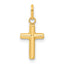 14k Hollow Cross Pendant