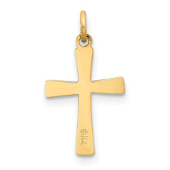 14K Cross Charm