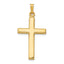 14k Hollow Cross Pendant