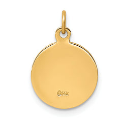 14K Confirmation Charm