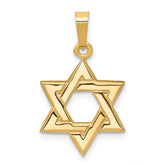 14k Star of David Pendant