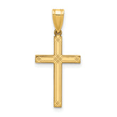 14k Cross Charm