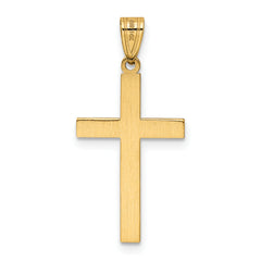 14K Cross Pendant