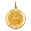 Saint John Medal Round Pendant in 14K Yellow Gold, 26mm - Sophia Jewelers