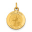14k Saint Gerard Medal Charm