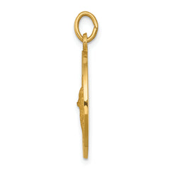 14K Saint Gerard Medal Pendant