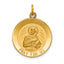 14k Saint Peter Medal Pendant