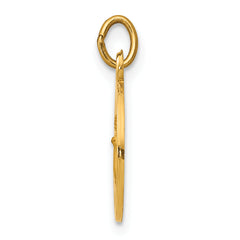 14K Infant of Prague Medal Charm