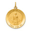 Infant of Prague Charm in 14K Yellow Gold, 18x24mm Satin & Polished - Sophia Jewelers