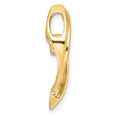 14k Fancy Peg Set Slide Mounting (No Stone Included)