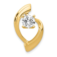 14k Fancy Peg Set Slide Mounting (No Stone Included)