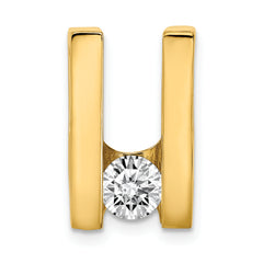 14K VS Diamond slide