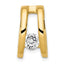 14K VS Diamond slide