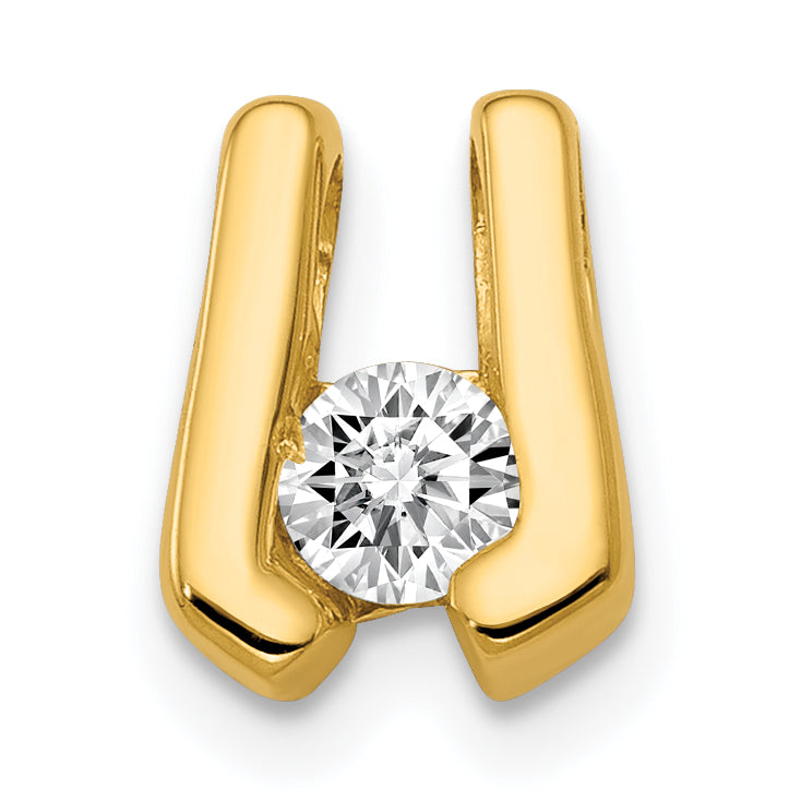 14K VS Diamond slide