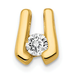 14K VS Diamond slide