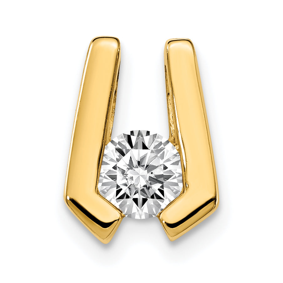 14K VS Diamond slide