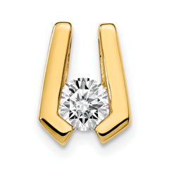 14K VS Diamond slide