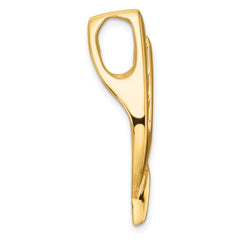 14k Holds 7-1.9mm Stone, Slide Mounting (No Stone Included)