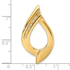 14k Holds 7-1.9mm Stone, Slide Mounting (No Stone Included)