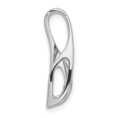 14k White Gold Peg Set Slide Mounting (No Stone Included)