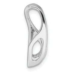 14k White Gold Peg Set Slide Mounting (No Stone Included)