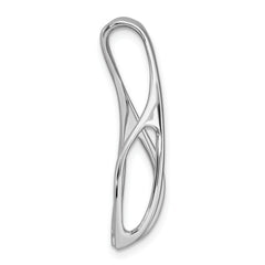 14k White Gold Peg Set Slide Mounting (No Stone Included)