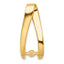 14k Peg Set Slide Mounting