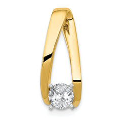 14ky Peg Set Slide Mounting (No Stone Included)