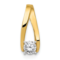 14k Peg Set Slide Mounting (No Stone Included)