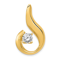 14k Peg Set Slide Mounting (No Stone Included)