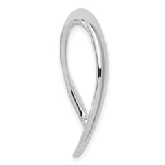 14k White Gold Peg Set Slide Mounting (No Stone Included)