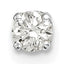 14k White Gold AA Quality Complete Diamond Stud Earring
