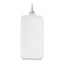 14K White Gold Plain .013 Gauge Rectangular Engravable Charm