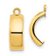 14k Polished Earring Jackets