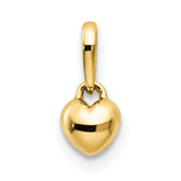 14k Children's Heart Pendant