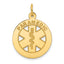 14k Medium PARAMEDIC Medical Pendant