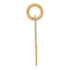 14K Large Fancy Script Letter C Initial Charm