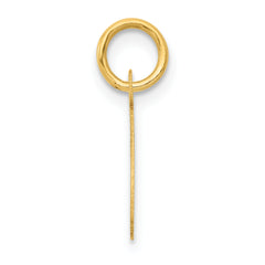 14K Small Script Letter C Initial Charm