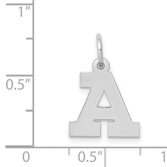 14KW Small Block Letter A Initial Charm
