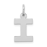 14KW Small Block Letter I Initial Charm