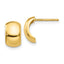 14k Polished Fancy Post Earrings