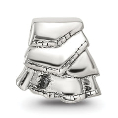 Sterling Silver 925 Kids Skirt Bead with Antiqued Finish Solid