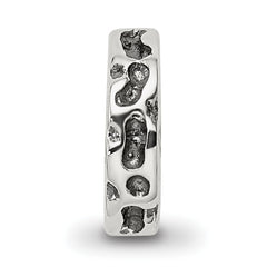 Sterling Silver 925 Spacer Bead with Antiqued Finish Solid Craftsmanship