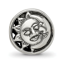 Sterling Silver Reflections Sun/Moon Bead
