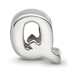 Sterling Silver Reflections Letter Q Bead