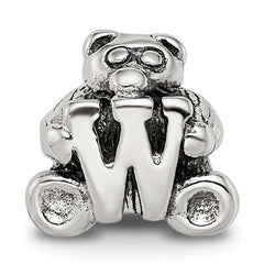 Sterling Silver 925 Kids Bead with Polished Antiqued Finish Solid