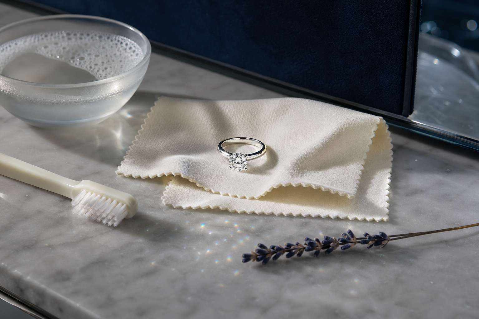 How to Clean Diamond Rings