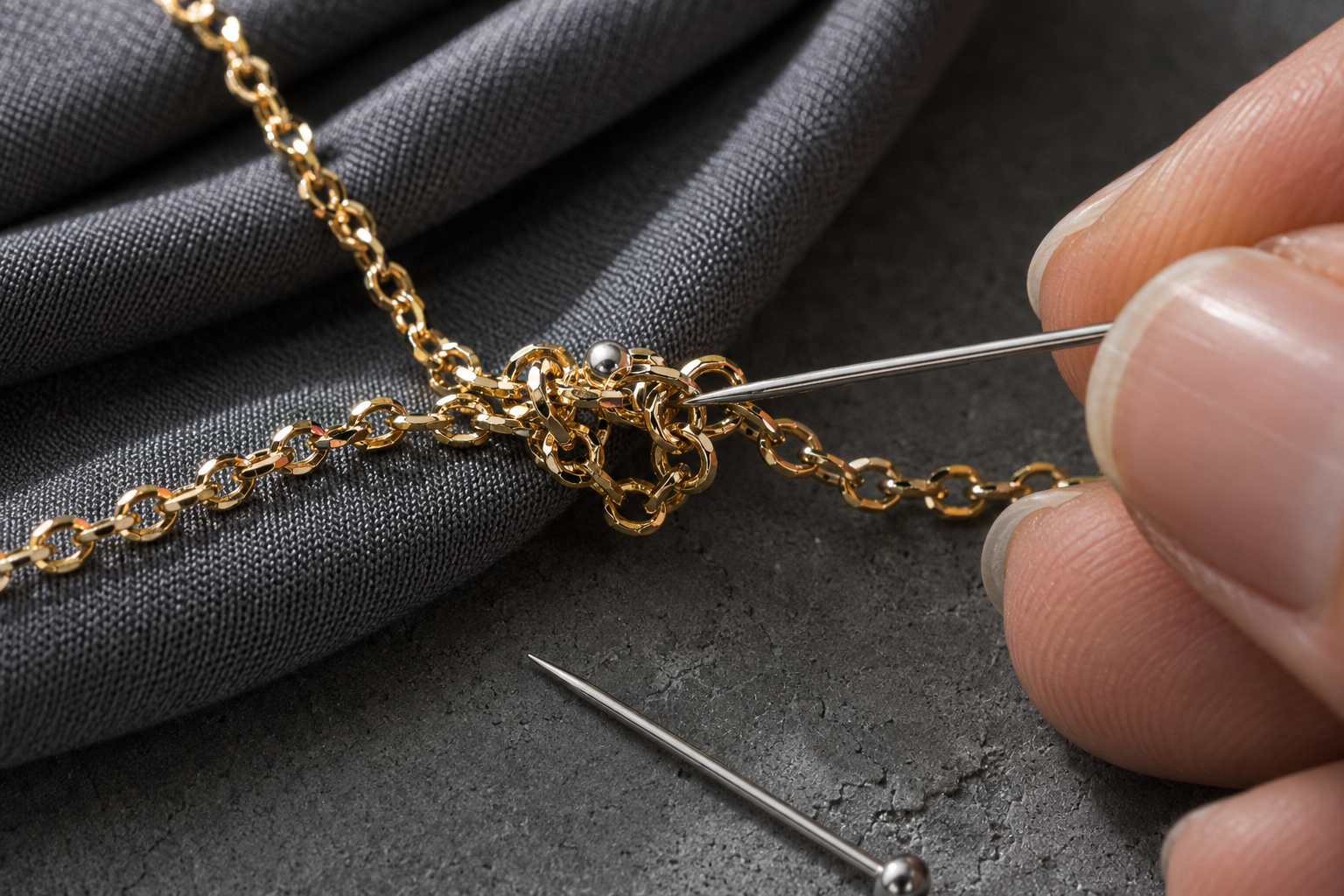 How to Untangle Necklaces