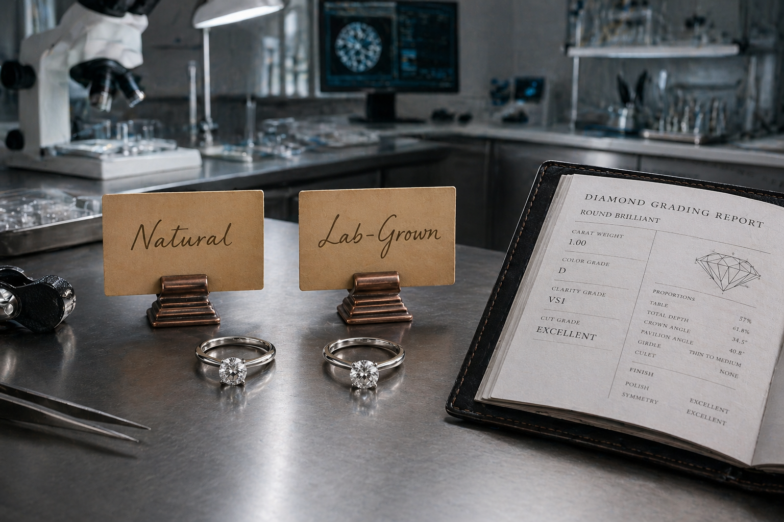 Difference Between Natural and Lab Diamonds