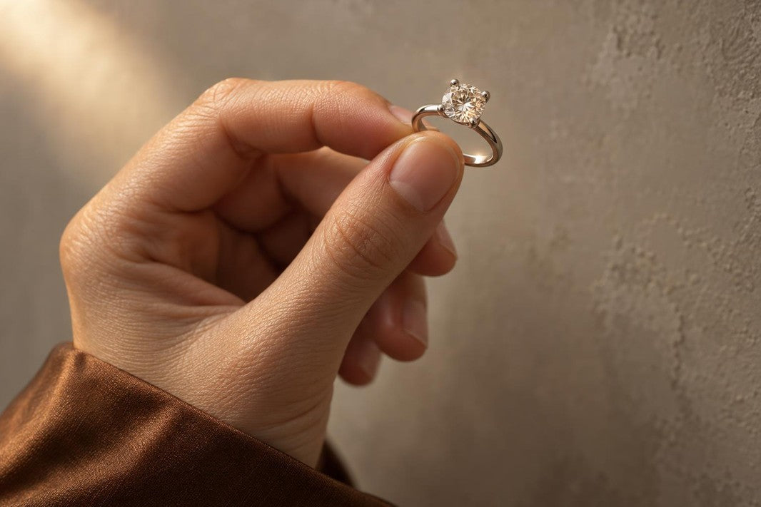 extreme close-up macro of a single woman's hand, one hand only